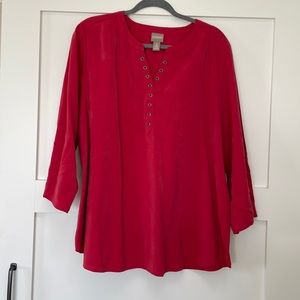 Rose Colored Blouse